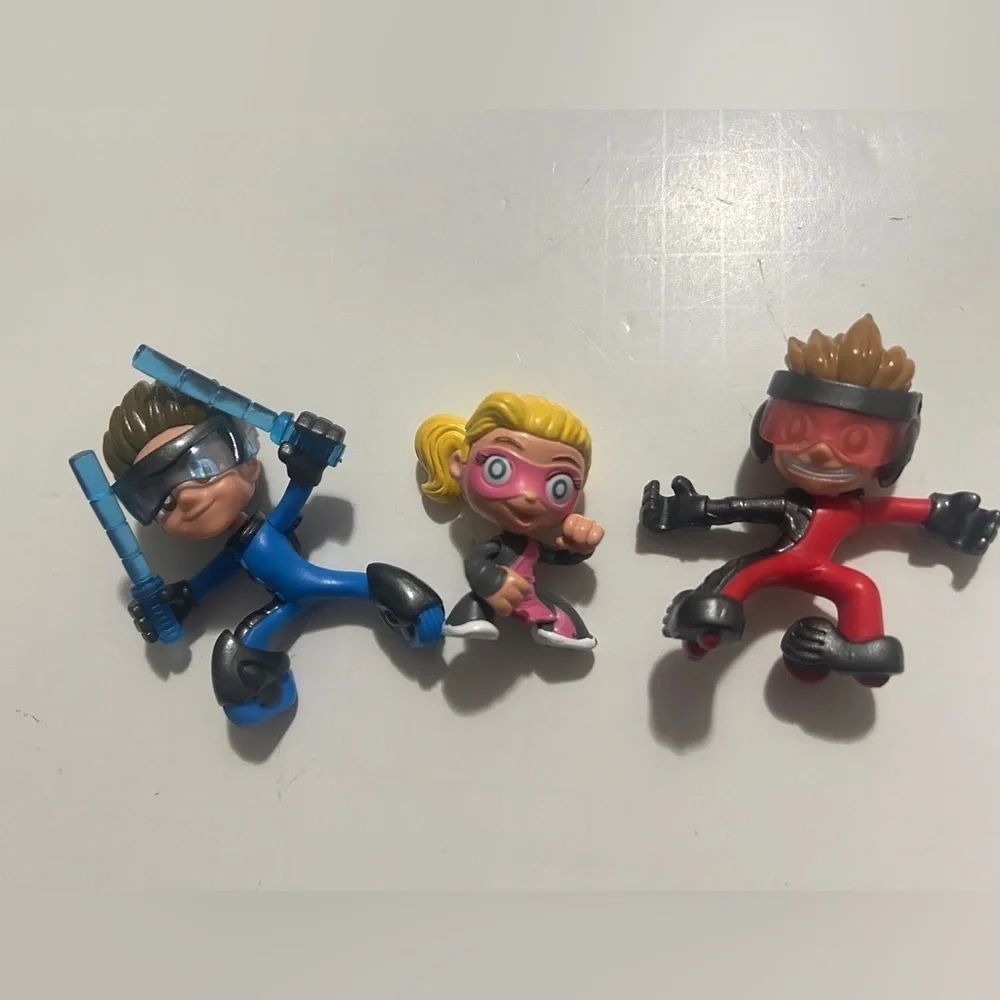 Ninja Kidz TV Series Action Figures Lot of 7 toys